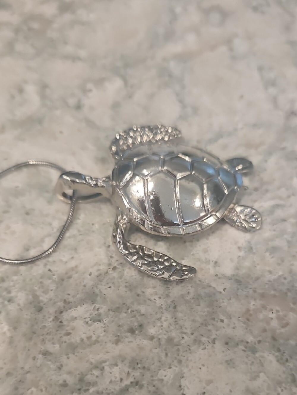 NWTSilver Turtle Pendant Necklace - Women's Jewelry